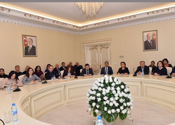Sumqayıt Regional Mədəniyyət İdarəsinin müşavirəsi keçirilib - FOTO