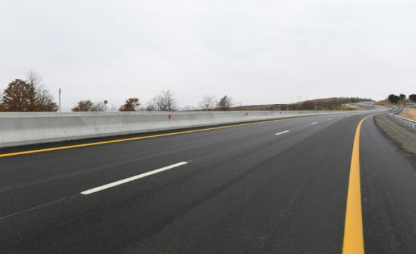Prezident Şamaxıda yol açılışında iştirak edib - FOTOLAR 
