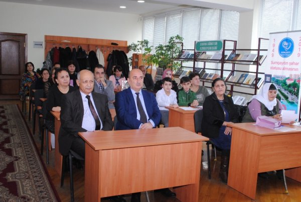 Sumqayıtda Mərkəzi kitabxanada yubiley tədbiri keçirilib -FOTOLAR Sumqayıtda Mərkəzi kitabxanada yubiley tədbiri keçirilib -FOTOLAR