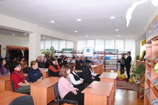 Sumqayıtda Mərkəzi kitabxanada yubiley tədbiri keçirilib -FOTOLAR Sumqayıtda Mərkəzi kitabxanada yubiley tədbiri keçirilib -FOTOLAR