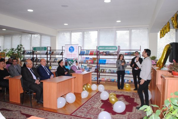 Sumqayıtda Mərkəzi kitabxanada yubiley tədbiri keçirilib -FOTOLAR Sumqayıtda Mərkəzi kitabxanada yubiley tədbiri keçirilib -FOTOLAR