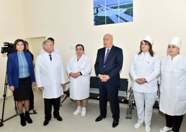 Sumqayıtda daha bir tibb müəssisəsi təmirdən sonra istifadəyə verilib – FOTOLAR