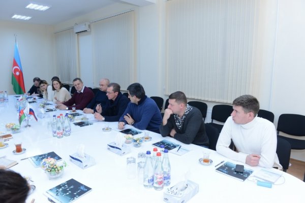 Rusiyanın nümayəndə heyəti Sumqayıt Kimya Sənaye Parkında olub - FOTOLAR