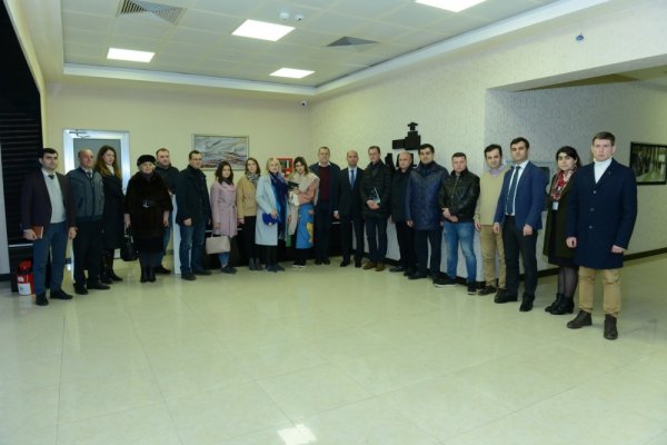 Rusiyanın nümayəndə heyəti Sumqayıt Kimya Sənaye Parkında olub - FOTOLAR
