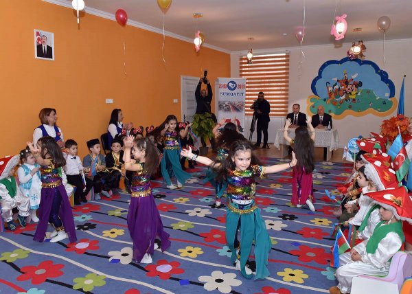 Sumqayıtın "Gül"ü təmir olunub - FOTO