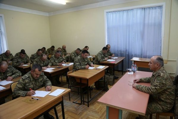 Azərbaycan Ordusunun komandir heyəti toplandı - FOTOLAR