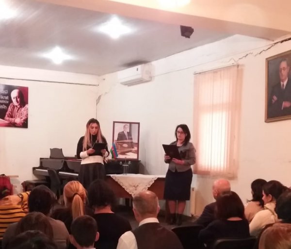 Sumqayıtın mədəniyyət müəssisələrində Heydər Əliyevin anım günü ilə bağlı tədbirlər keçirilib -FOTOLAR