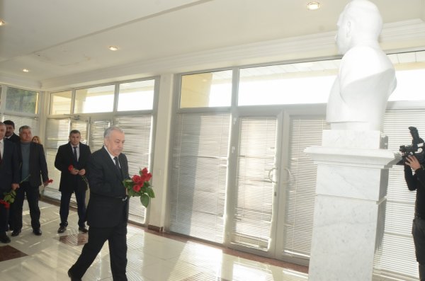 Qubadlılar Heydər Əliyevin xatirəsini anıblar - FOTO