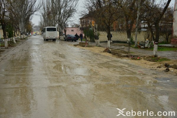 Sumqayıt bu gün: yağışdan sonra -FOTOLAR