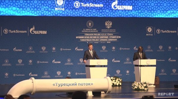 “Türk axını” qaz boru xətti istifadəyə verildi — FOTO