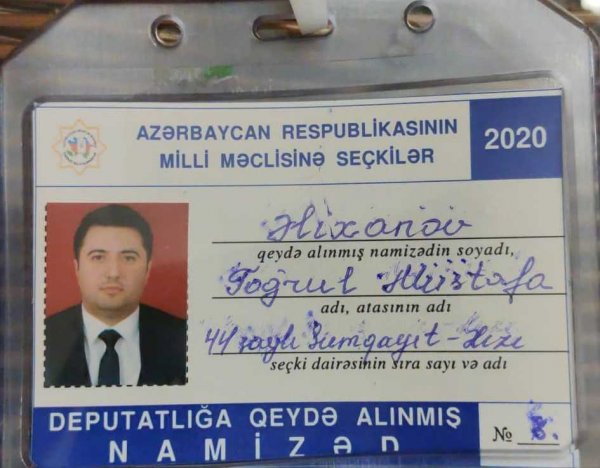 Sumqayıtda daha bir gəncin deputatlığa namizədliyi qeydə alındı - FOTO Sumqayıtda daha bir gəncin deputatlığa namizədliyi qeydə alındı - FOTO