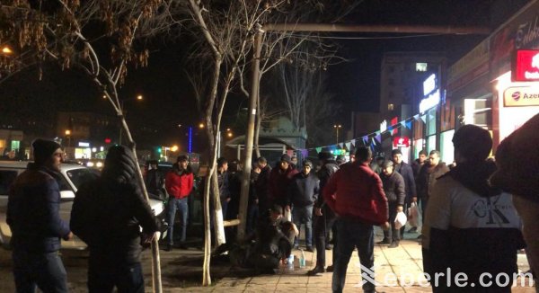 Sumqayıt sakini borcu olduğu mağazanı yandırmaq istədi - FOTO