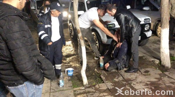 Sumqayıt sakini borcu olduğu mağazanı yandırmaq istədi - FOTO