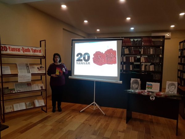 Sumqayıtda 20 Yanvar faciəsinin 30-cu ildönümü  ilə bağlı silsilə tədbirlər keçirilib - FOTOLAR