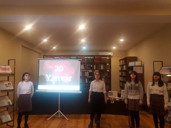 Sumqayıtda 20 Yanvar faciəsinin 30-cu ildönümü  ilə bağlı silsilə tədbirlər keçirilib - FOTOLAR