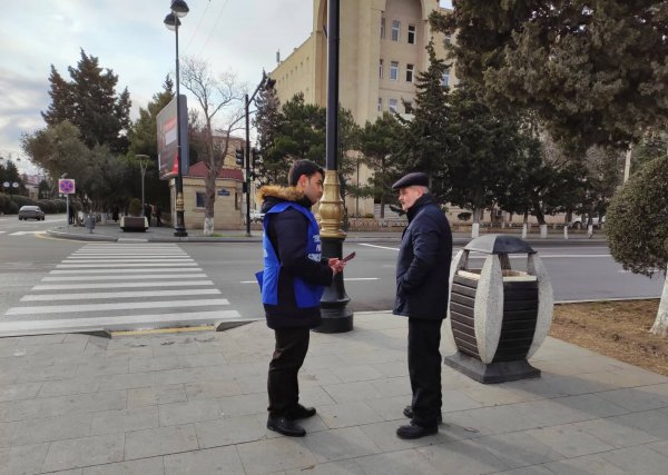 YAP gəncləri Sumqayıtda 20 Yanvar faciəsi ilə əlaqədar aksiya keçirib - FOTO