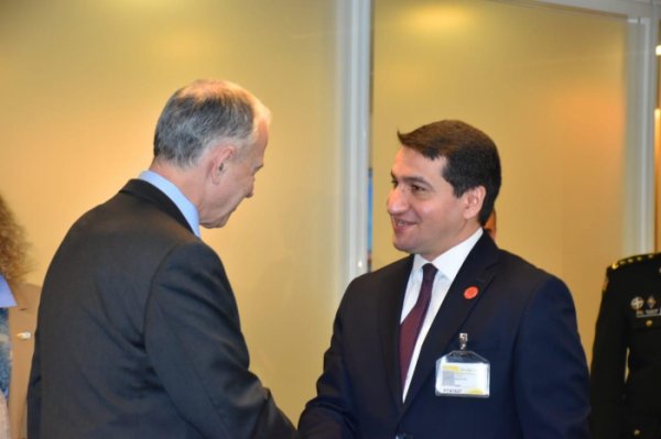 Prezidentin köməkçisi NATO-nun Mənzil Qərargahında - FOTO