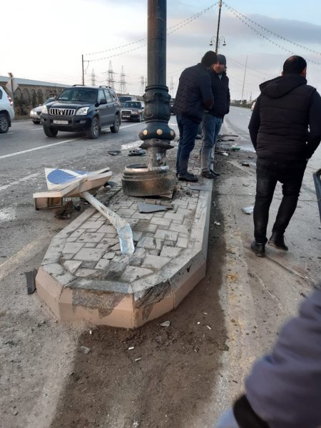 Sumqayıtda ağır qəza: ölən və yaralılar var - FOTOLAR