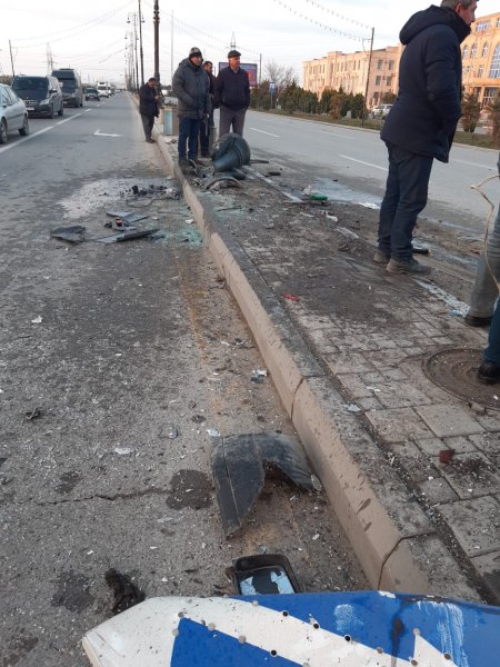 Sumqayıtda ağır qəza: ölən və yaralılar var - FOTOLAR
