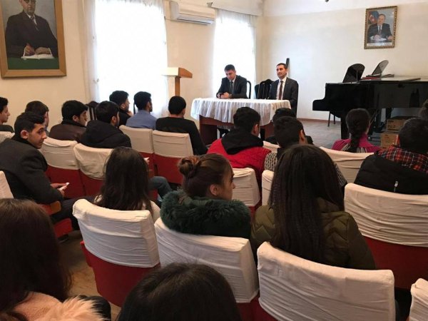Sumqayıtda parlament seçkiləri ilə əlaqədar maarifləndirmə işinə start verilib - FOTO