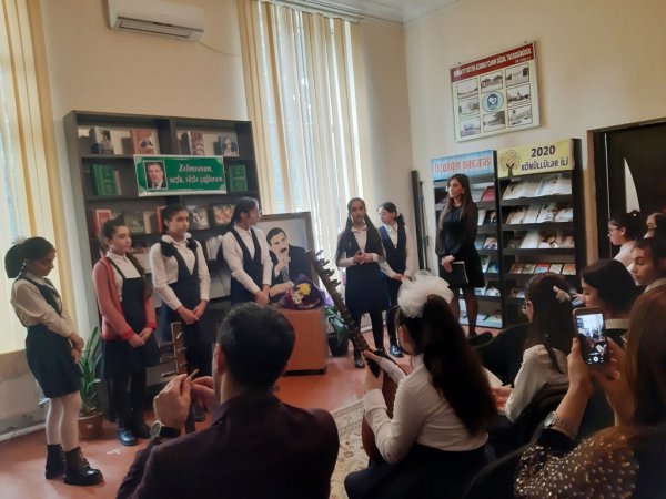 Sumqayıtda Zəlimxan Yaqubun 70 illik yubileyi münasibətilə tədbir keçirilib -FOTO