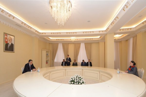 Nazir Sumqayıtda vətəndaşları qəbu etdi – FOTO