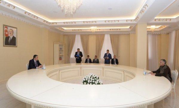 Nazir Sumqayıtda vətəndaşları qəbu etdi – FOTO