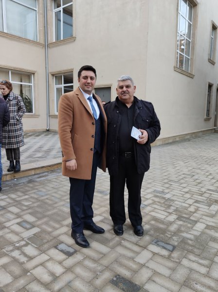 Toğrul Əlixanov Sumqayıtda seçicilərlə ilk görüşünü keçirdi - FOTO