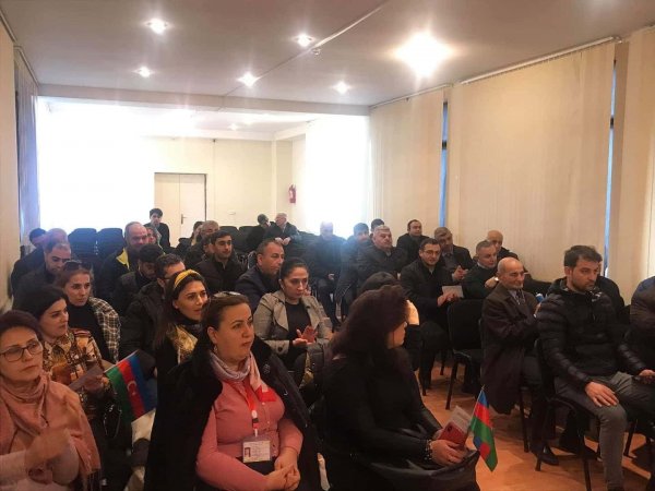 Toğrul Əlixanov Sumqayıtda seçicilərlə ilk görüşünü keçirdi - FOTO