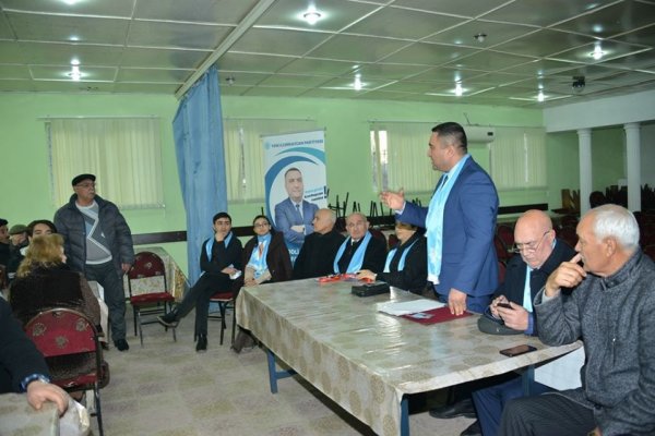 Müşfiq Məmmədli Hacı Zeynalabdin qəsəbəsində seçicilərlə görüşüb - FOTOLAR