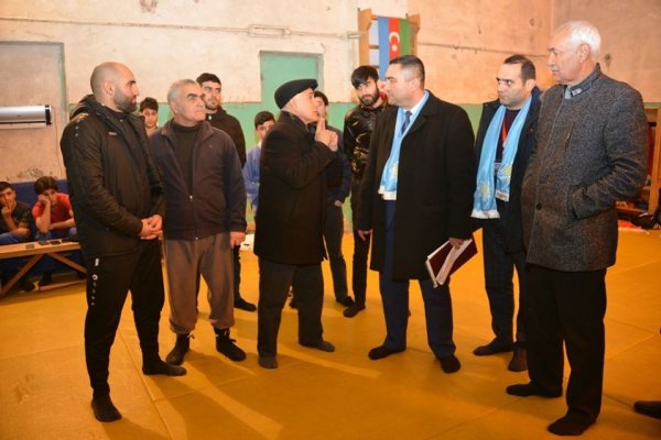 Müşfiq Məmmədli Hacı Zeynalabdin qəsəbəsində seçicilərlə görüşüb - FOTOLAR