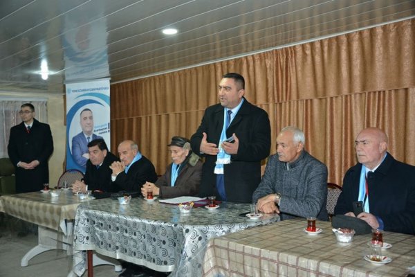 Müşfiq Məmmədli Hacı Zeynalabdin qəsəbəsində seçicilərlə görüşüb - FOTOLAR