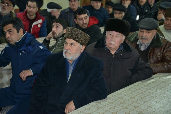 Müşfiq Məmmədli Hacı Zeynalabdin qəsəbəsində seçicilərlə görüşüb - FOTOLAR