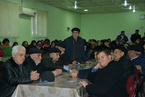 Müşfiq Məmmədli Hacı Zeynalabdin qəsəbəsində seçicilərlə görüşüb - FOTOLAR