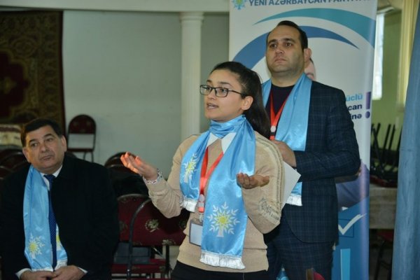 Müşfiq Məmmədli Hacı Zeynalabdin qəsəbəsində seçicilərlə görüşüb - FOTOLAR