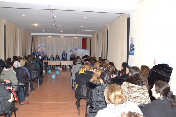 Deputatlığa namizəd Müşfiq Məmmədli Sumqayıtda seçicilərlə görüşlərini davam etdirir - FOTOLAR