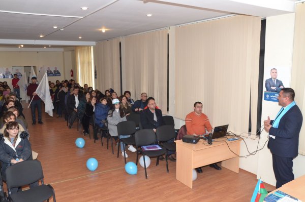 Deputatlığa namizəd Müşfiq Məmmədli Sumqayıtda seçicilərlə görüşlərini davam etdirir - FOTOLAR
