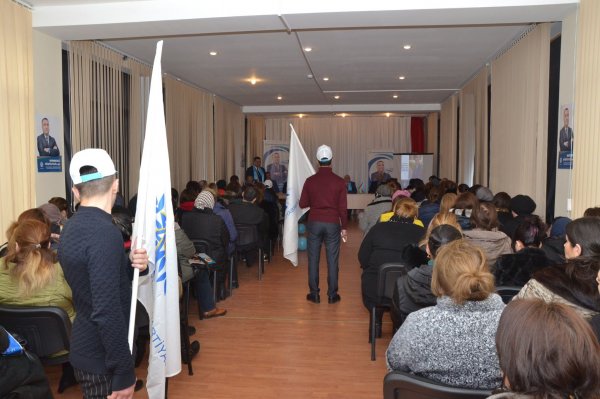Deputatlığa namizəd Müşfiq Məmmədli Sumqayıtda seçicilərlə görüşlərini davam etdirir - FOTOLAR
