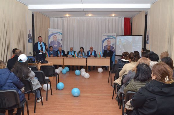 Deputatlığa namizəd Müşfiq Məmmədli Sumqayıtda seçicilərlə görüşlərini davam etdirir - FOTOLAR