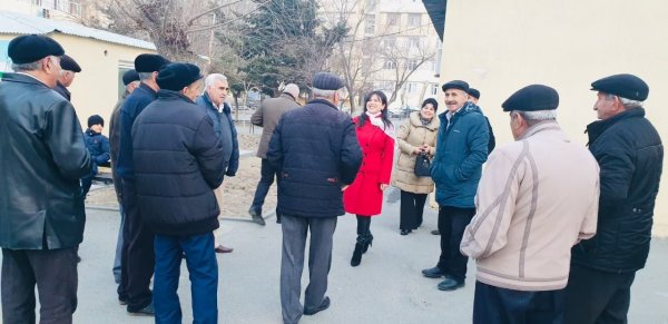 Deputatlığa namizəd Günel Eyvazlı seçicilərlə növbəti görüşünü keçirib - FOTO