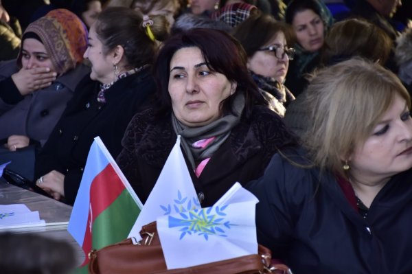 Müşfiq Məmmədlinin Hacı Zeynalabdin qəsəbəsində seçicilərlə növbəti görüşü - FOTOLAR