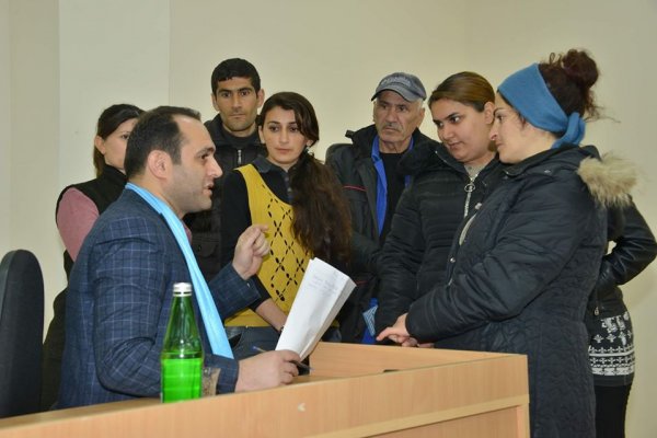Deputatlığa namizəd Müşfiq Məmmədlinin təşviqat kampaniyası uğurla davam edir - FOTOLAR