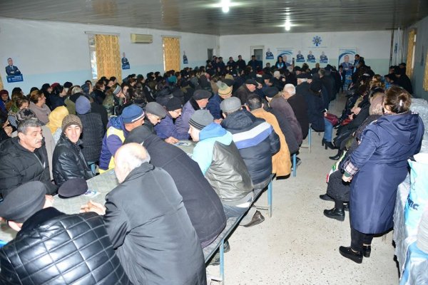 Deputatlığa namizəd Müşfiq Məmmədlinin təşviqat kampaniyası uğurla davam edir - FOTOLAR