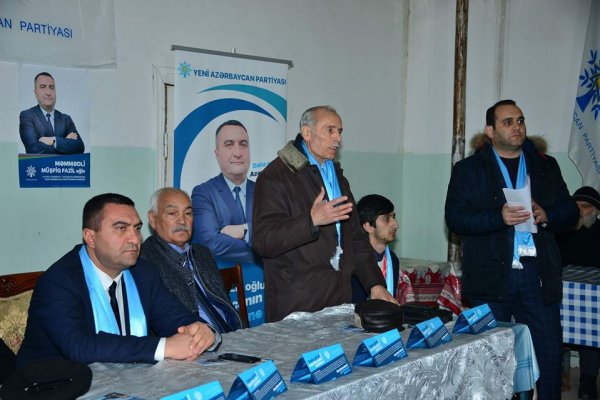 Deputatlığa namizəd Müşfiq Məmmədlinin təşviqat kampaniyası uğurla davam edir - FOTOLAR