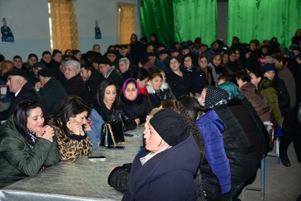 Deputatlığa namizəd Müşfiq Məmmədlinin təşviqat kampaniyası uğurla davam edir - FOTOLAR