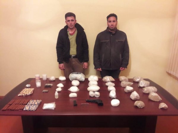 Sərhəddə 50 kq narkotik tutulub, 6 nəfər saxlanılıb - FOTOLAR