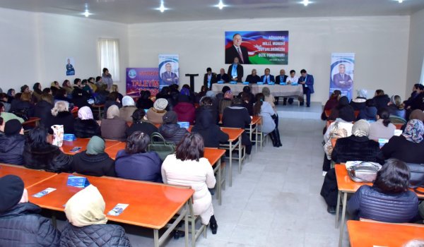 Müşfiq Məmmədli Sumqayıtda seçicilərlə görüşlərini davam etdirir - FOTOLAR
