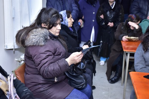 Müşfiq Məmmədli Sumqayıtda seçicilərlə görüşlərini davam etdirir - FOTOLAR