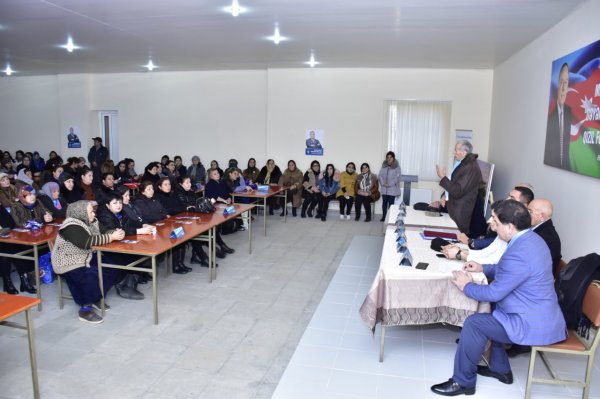 Müşfiq Məmmədli Sumqayıtda seçicilərlə görüşlərini davam etdirir - FOTOLAR