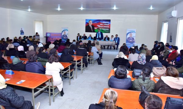 Müşfiq Məmmədli Sumqayıtda seçicilərlə görüşlərini davam etdirir - FOTOLAR